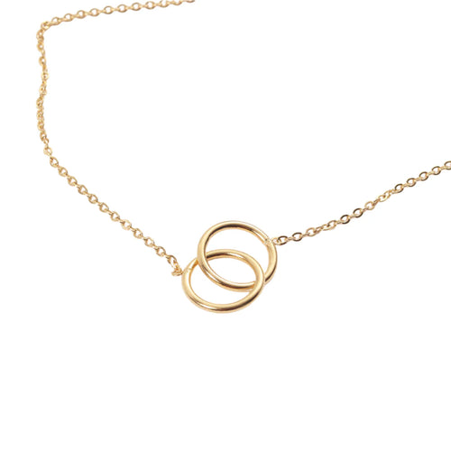 Perfect Timing 18K Gold Plated Water Resistant Necklace