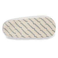 Snoozies Sparkle Tweed Slipper With Memory Foam - Cream
