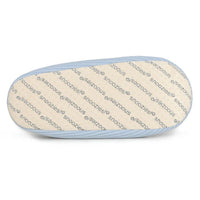 Snoozies Solid Cozy Corduroy Slipper With Memory Foam - Baby Blue