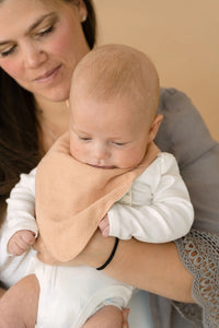 Parker Set of 3 Cotton Muslin Bandana Bib Set