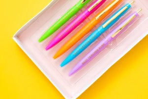 Assorted 'Best Teacher Ever' Colored Gel Pens