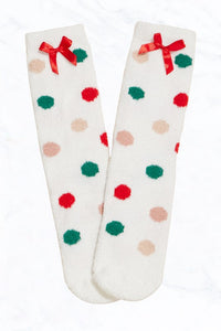 Assorted Christmas Festive Fuzzy Socks