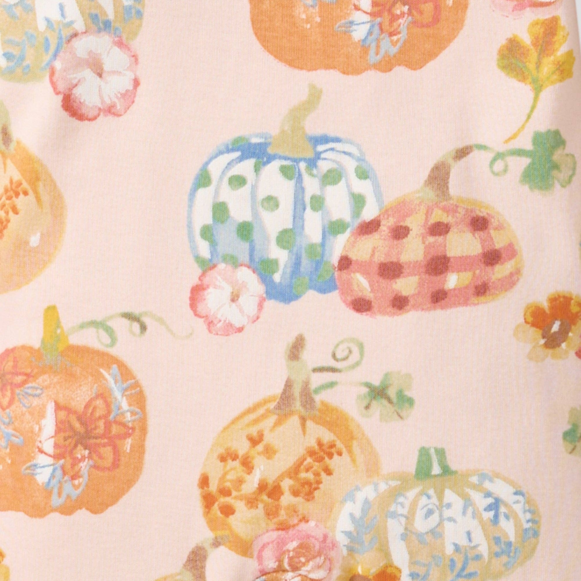 Prettiest Pumpkins Organic Cotton Sleep & Play Footie