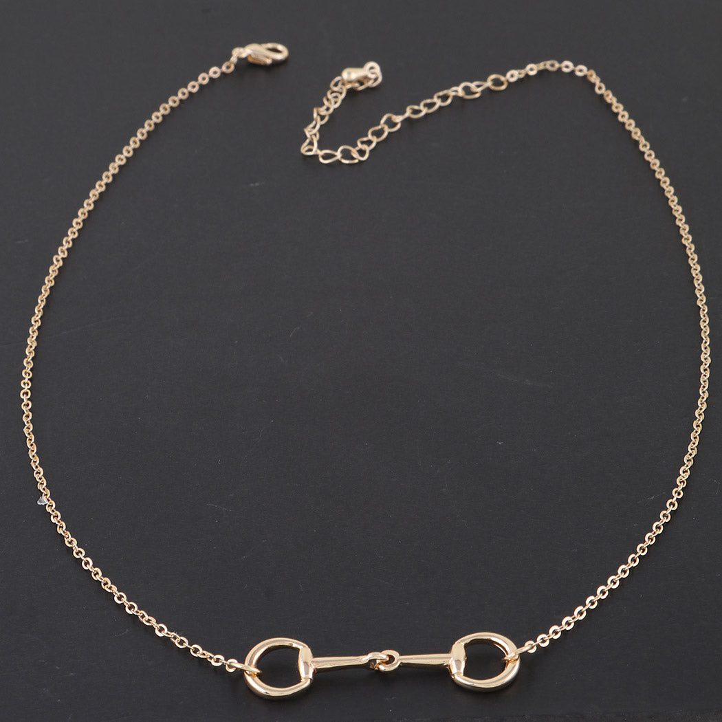 Bit of Elegance Horsebit Chain Necklace