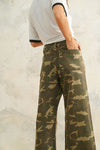 Camo Club High Rise Camouflage Print Wide Leg Pants