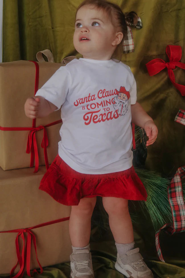Santa Claus Is Coming To Texas Kids Graphic