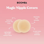 Asst Boomba Magic Nipple Covers- Beige