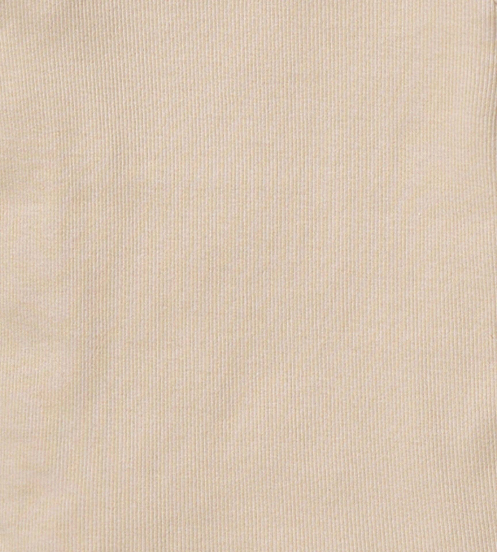 Solid Rib Organic Cotton Sleep & Play - Hummus