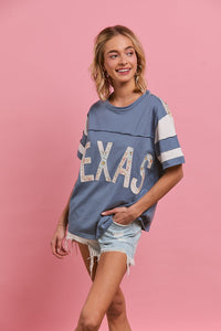 Texas Magnolias Floral Applique Tee