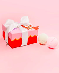 Musee Christmas Scalloped Boxed Set of 4 Luxury Bath Balms