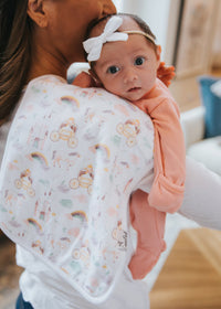 CP Set Of 3 Premium Burp Cloths - Enchanted