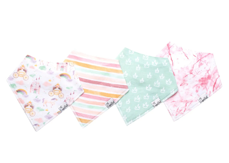 CP Assorted Set of 4 Bandana Bibs - Enchanted