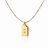 Lenny & Eva | Storytellers Necklace Collection - Joshua 1:9