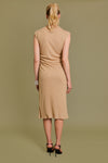 Pop The Champagne Shimmer Dress- Gold