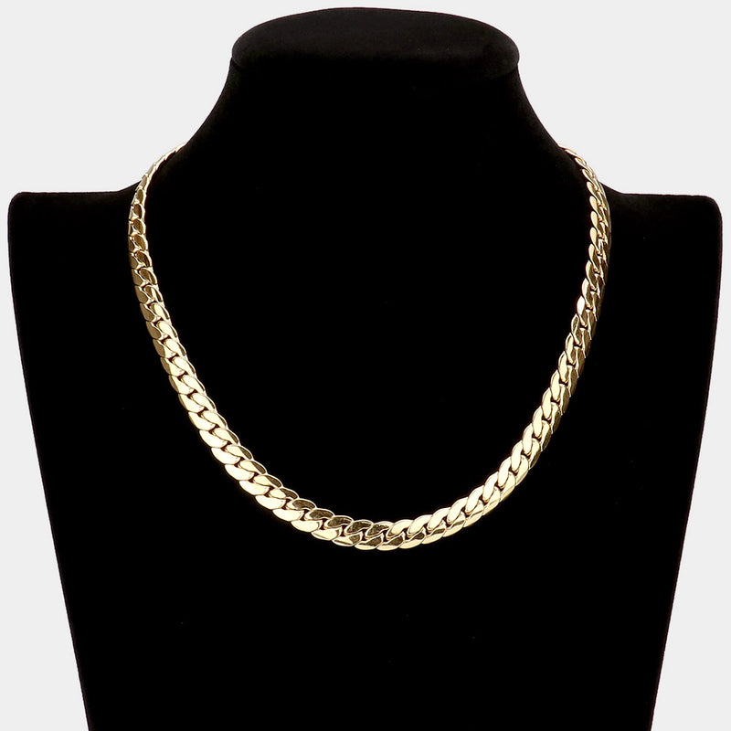 Lux Chain 16 in Stainless Steel Necklaces