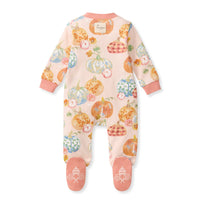 Prettiest Pumpkins Organic Cotton Sleep & Play Footie