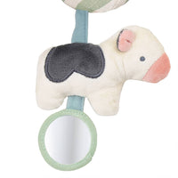 Itzy Ritzy Bitzy Spiral Car Seat Activity Toy: Farm