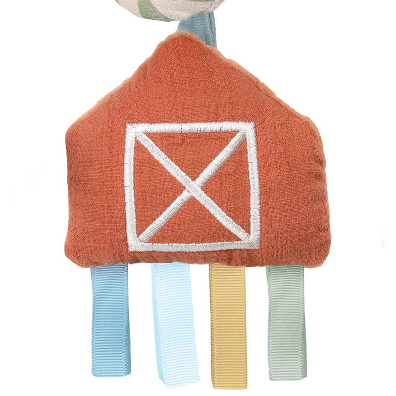 Itzy Ritzy Bitzy Spiral Car Seat Activity Toy: Farm
