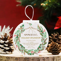 Spongelle Body Buffer Holiday Splendor Spongette (7+ Washes) - Golden Pear