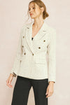 Tailored to Timeless Classic Chic Double Breasted Blazer