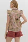 Boheme Bloom Floral Vest / Top