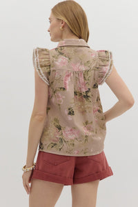 Boheme Bloom Floral Vest / Top