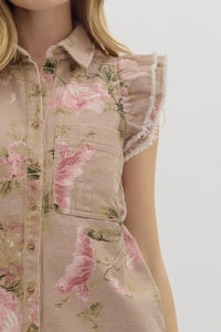 Boheme Bloom Floral Vest / Top