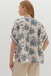 Delicate & Dreamy Floral Chic Blouse