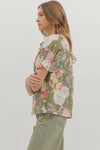 Garden Gala Floral Puff Sleeve Blouse