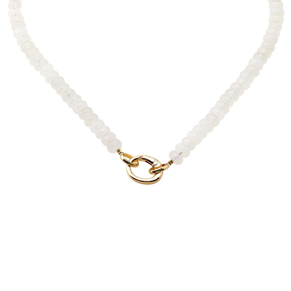 Snow Day Stone Necklace