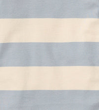 Baby Rugby Stripe Organic Cotton Sleep & Play Footie