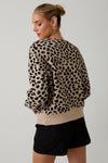 Spot On Animal Print Tie Cardigan