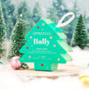 Spongelle Body Buffer Holiday Tree Ornament - Holly (Garland)