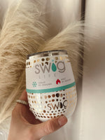 Swig Stemless Wine Cup- Glamazon Gold