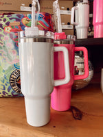 Asst Shimmer Stainless 40oz Tumbler