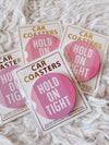 Trendy Assorted Car Coasters