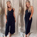 Simply The Best Cropped Jumpsuit