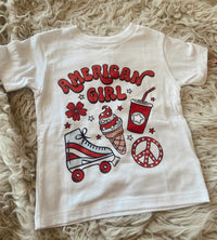 Kids American Girl Graphic Tee