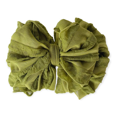 Assorted Ruffled Headband Bows