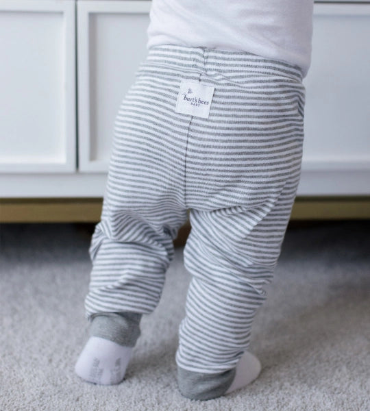 Organic Cotton Footless Baby Pants 2 Pack