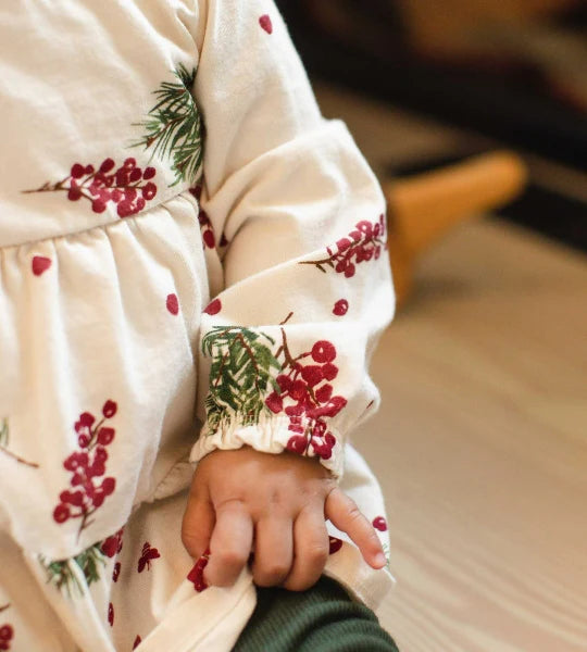 Children's Winter Berries Tunic + Leggings 2 Piece Set