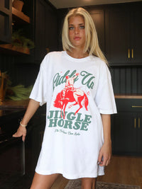 Giddy Up Jingle Horse Graphic Tee