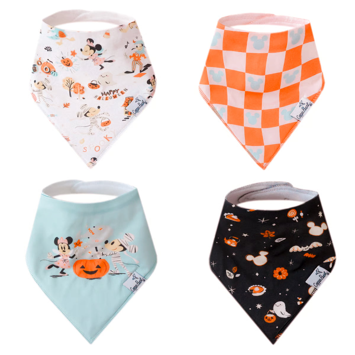 CP Asst 4 Bib Set - Mickey Mouse's Boo Bash