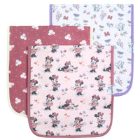 CP Set Of 3 Premium Burp Cloths - Minnie Mouse