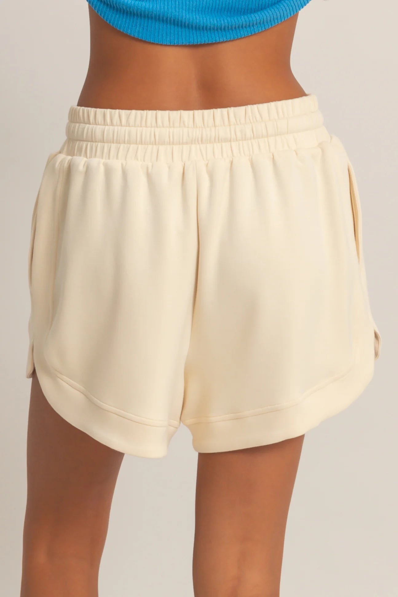 Soft Structure Essential Drawstring Shorts - Cream