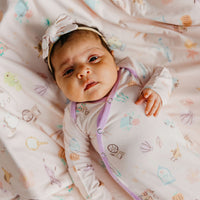 Copper Pearl Newborn Knotted Gown - Enchanted Friends
