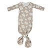CP Newborn Knotted Gown - Oak