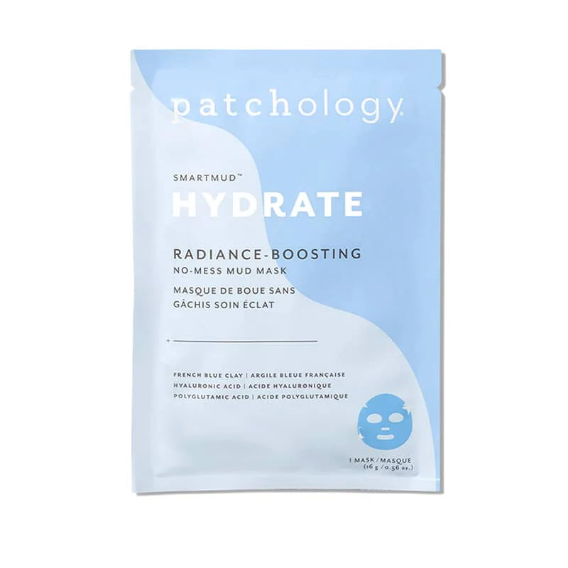 Patchology Smartmud Duo - Hydrate & Detox Set of 2 Face Sheet Masks