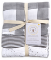 Starry Eyes Organic Muslin Swaddle Blankets 3 Pack