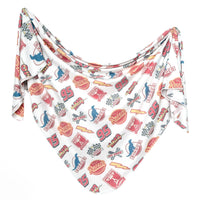CP Swaddle Blanket - Disney Pixar Cars Bumper Stickers